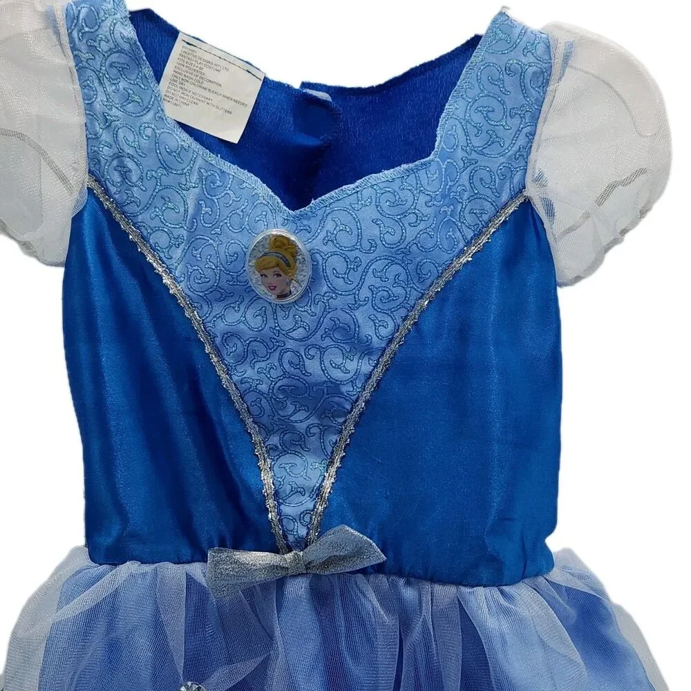 Disney Cinderella Costume Dress Sz 4-6X